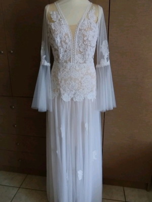 Wedding dress new white, size S / 36 / 8