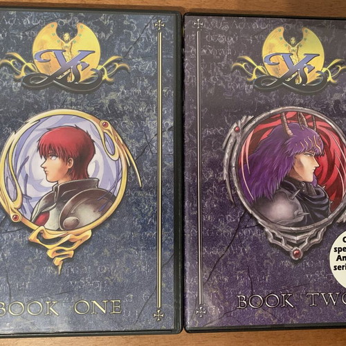Ys OVA Part 1+2 DVD set like new, complete anime series
