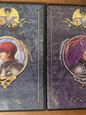 Ys OVA Part 1+2 DVD Σετ σαν καινούργιο, πλήρης σειρά anime