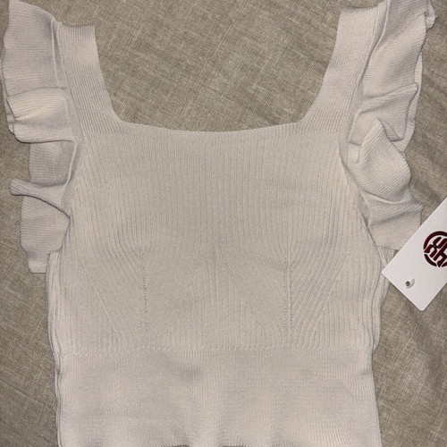 Lavagals crop top new, beige, one size