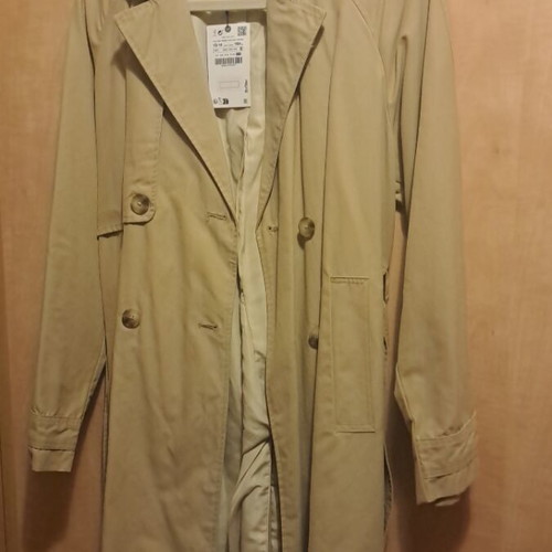 Zara trenchcoat new for girls size 13-14 (164) beige