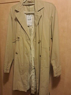 Zara trenchcoat new for girls size 13-14 (164) beige