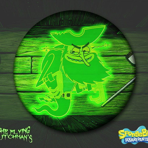 Flying Dutchman Pins set of 5 new, SpongeBob SquarePants