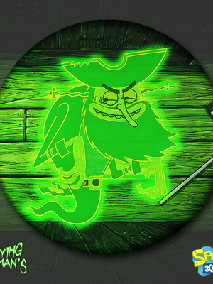 Flying Dutchman Pins set of 5 new, SpongeBob SquarePants