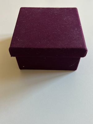 Fabric box IKEA purple