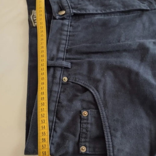 Vintage men's winter jeans Mak Laren 3XL like new, blue