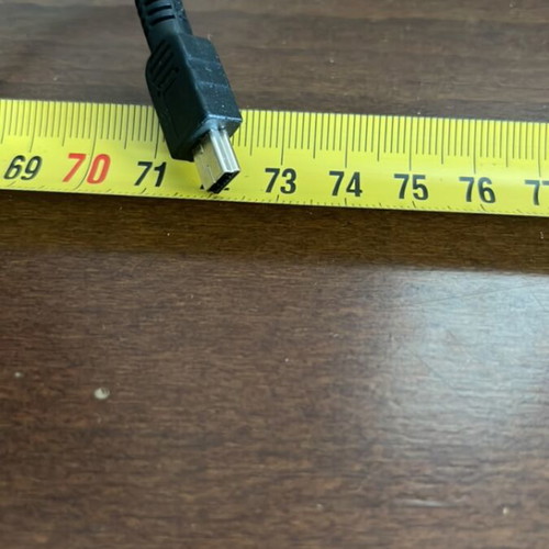 USB to Mini USB Cable 80cm like new