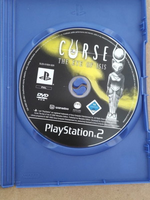 Curse The Eye of Isis PlayStation 2 video game used