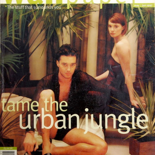 Wallpaper magazine used, issue 4, first year of publication