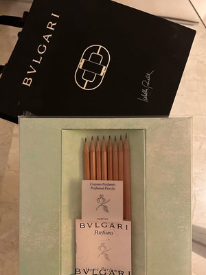 Моливи BVLGARI като нови, комплект от 8 броя