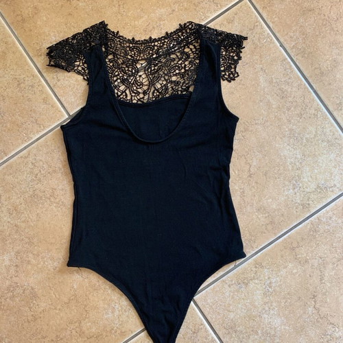 Bodysuit S-M black like new, unworn