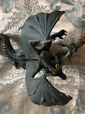 Dragon figure like new, breathing flames
