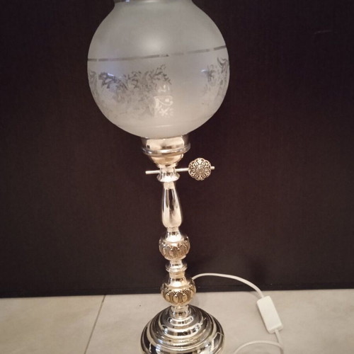 Silver-plated lamp new