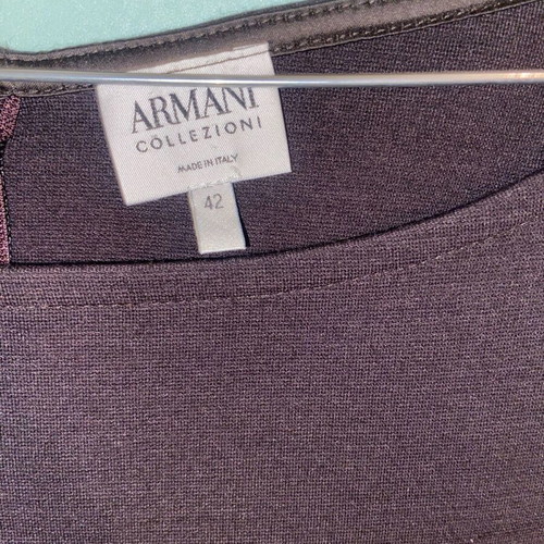 Midi dress Armani collezioni like new, dark brown