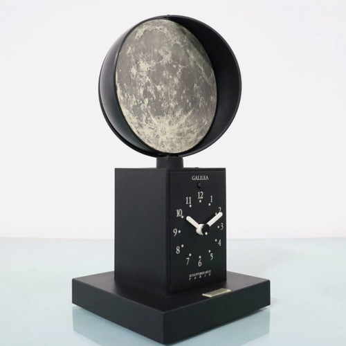 Galilea Moonphase Επιτραπέζιο Ρολόι Vintage 1980s Bernard Vuarnesson Πλήρες Ημερολόγιο καινούργιο
