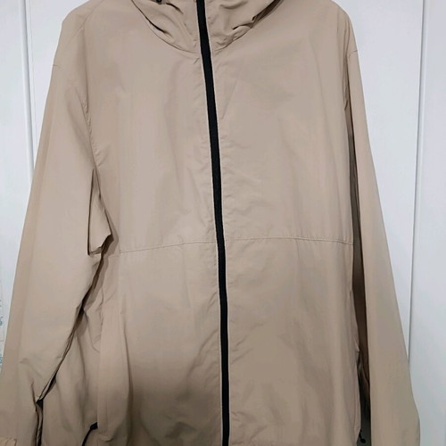 H&M men's windbreaker jacket new, beige, size XL