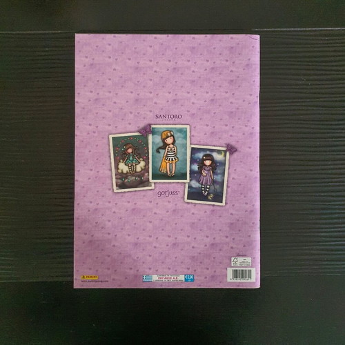 Santoro Gorjuss 2 Panini album like new with complete sticker set