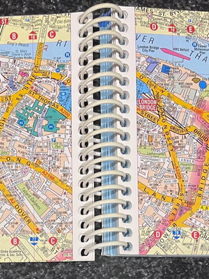 London Map Book like new