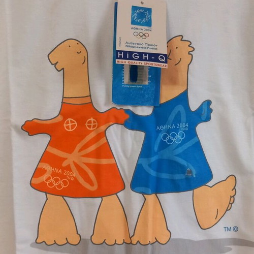 Olympic Games 2004 Athens Phoebus collectible t-shirt new medium