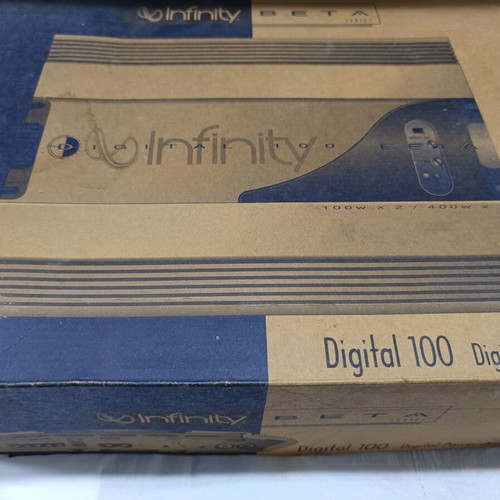 Infinity Digital 100 car amplifier like new
