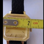 Seiko gold plate tank 1979 μεταχειρισμένο, κουρδιστό, 2x24ωρο