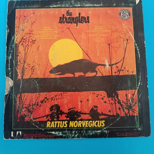 The Stranglers IV vinyl record, Greek edition, rock