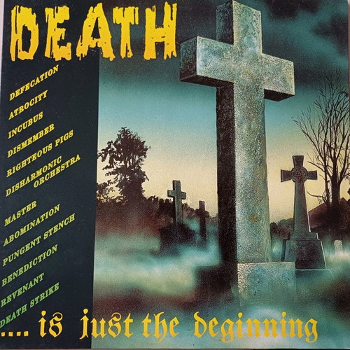 Death Is Just The Beginning LP like new, death metal collection