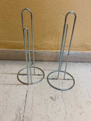 Metal kitchen paper roll holder 2 pieces IKEA like new