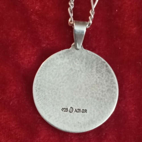 Lalaounis A21 925 silver pendant with classic chain used