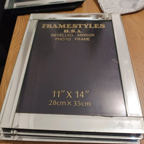 Large photo frames used, pack of 5, 28x35 cm