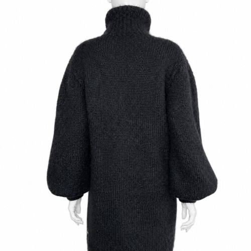 Salvatore Ferragamo Wool Black Women's Sweater New, Size S