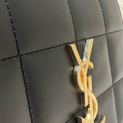 YSL shoulder bag used like new, black