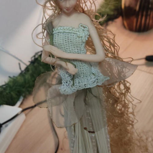 Vintage doll 37cm height like new, decorative