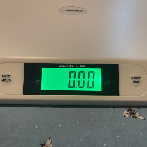 Esperanza EBS019 electronic baby scale like new, 0.03 to 20kg