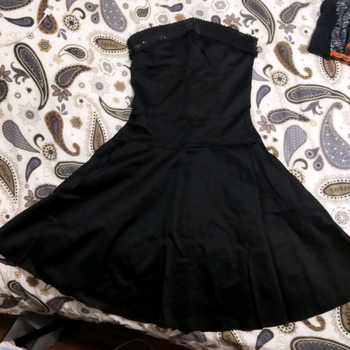 Black dress small used