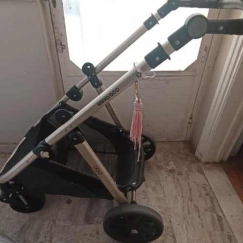 Kikka Boo Ugo stroller with carrycot and car seat