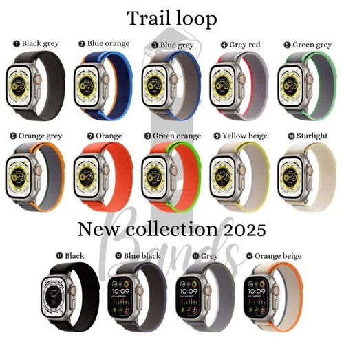 Textile Band for Apple Watch Ultra/SE/11/10/9/8/7/6/5/4 New