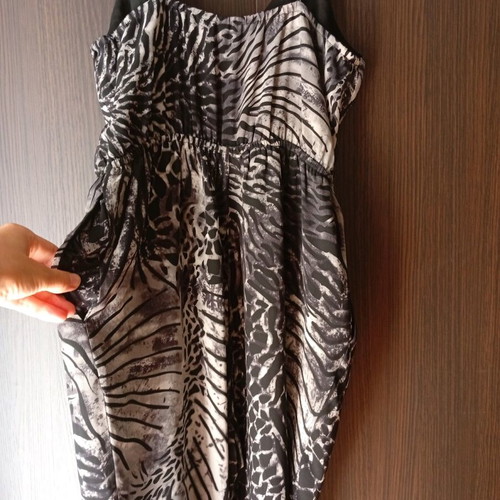 H&M women's jumpsuit like new, black and white, size S