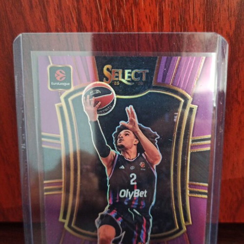 Nadir Hifi Purple Panini Select Euroleague 2025-26 card like new