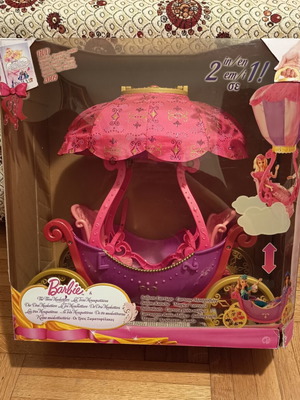 Balloon Carriage toy new, Barbie