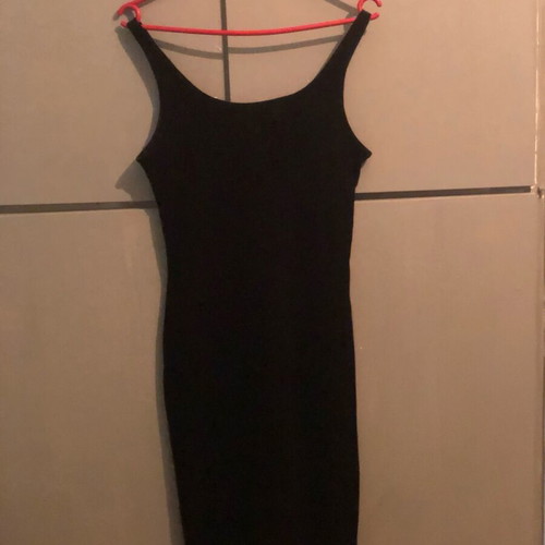 Black dress Pink Woman size M like new