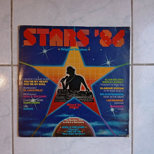 Stars '86 collectible vinyl record like new