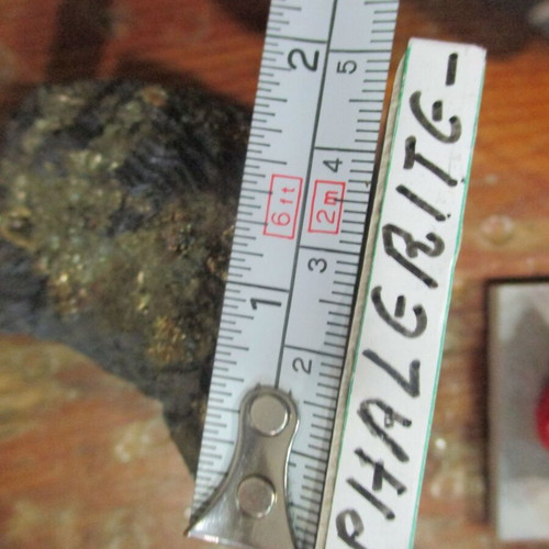 Sphalerite mineral new, size 6 centimeters, 246 grams