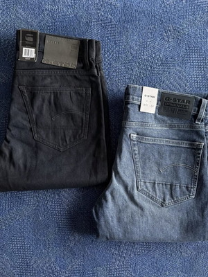 G-Star Raw 3301 men's jeans new, sizes 31 and 32, blue