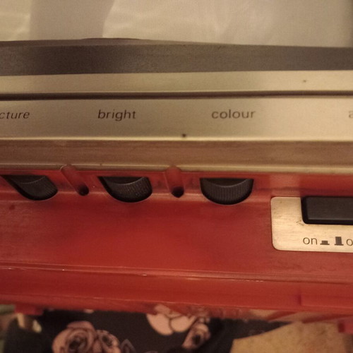 Color television used