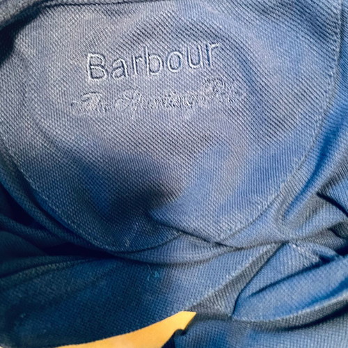 Barbour International polo shirt, electric blue, XXL