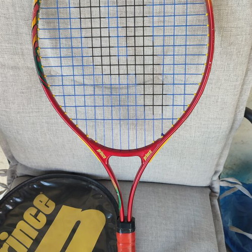 Prince Popshot vintage tennis racket with case, used