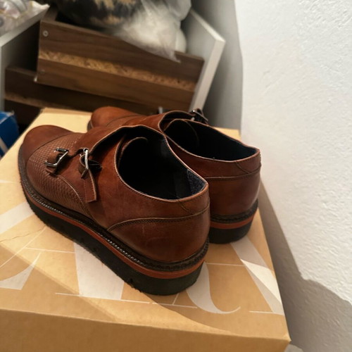 Don Juan leather men shoes like new brown