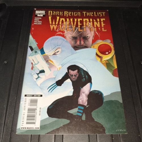 Dark Reign The List Wolverine comic used