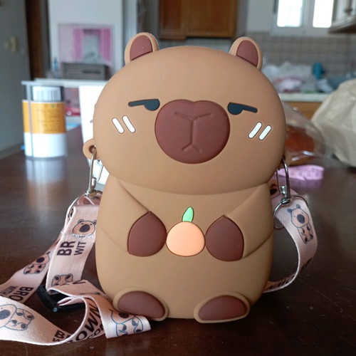 Pop It bag for small children new, made of silicone